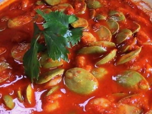 已经完成的辣椒臭豆